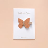 🧡《Mサイズ》 butterfly clip  "Apricot " 単品