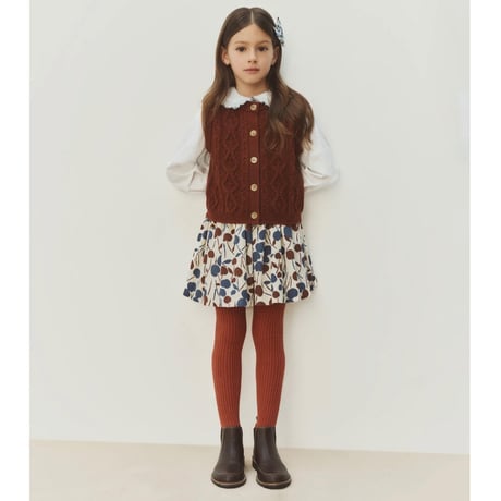 【取り寄せ】【国内定価34,320円】2026fw bonpoint  ブラウス　4A