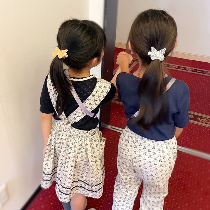 New!jacadi起用リバティ《Lサイズ》butterfly clip リバティ New!jacadi起用リバティ《Lサイズ》butterfly clip リバティ