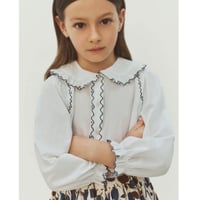【取り寄せ】【国内定価34,320円】2026fw bonpoint  ブラウス　4A