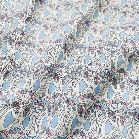 💠🇬🇧New! 《Sサイズ》 butterfly clip  Liberty 輸入リバティ "mauverina"  単品