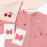 《Sサイズ》butterfly clip バタフライクリップ Sサイズ Neon Coral 単品