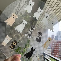 Friends クリア丸うちわ