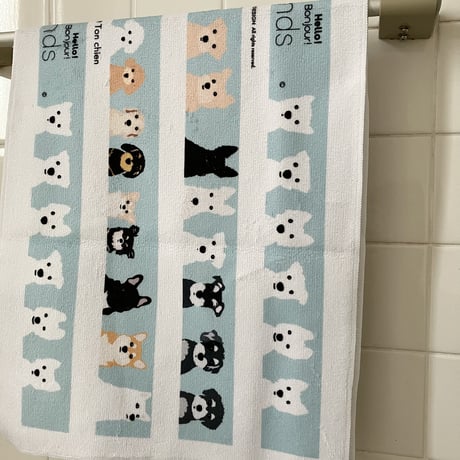 フレンズ　フェイスタオル  320g/m2