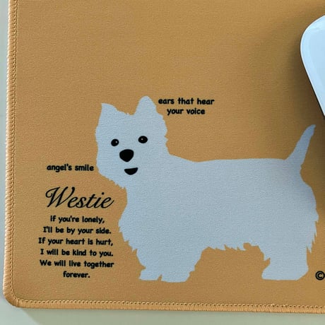 Westie マウスパッド
