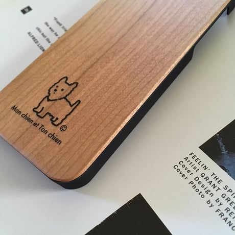 うちの子/  チェリーウッド・スマホケース-iPhone用