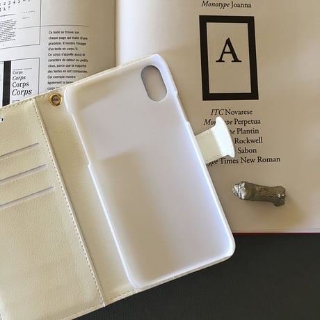 プリンセスプリンス 手帳型スマホケース Brown