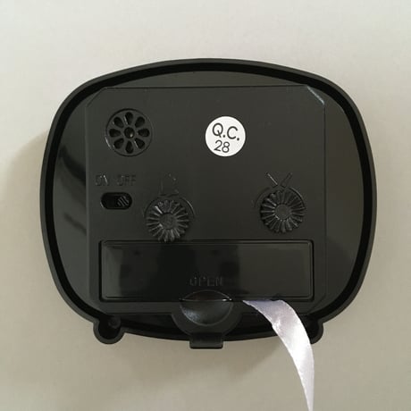 白ワンコ2人 目覚まし時計