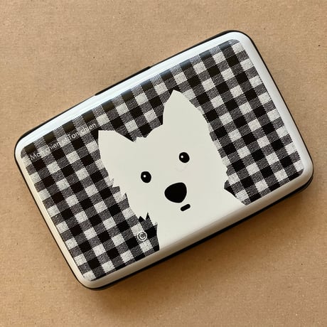 じゃばら式カードケース ギンガムチェック