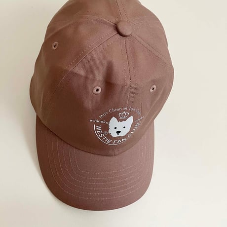 WESTIE FAN CLUB/コットンツイルローキャップ