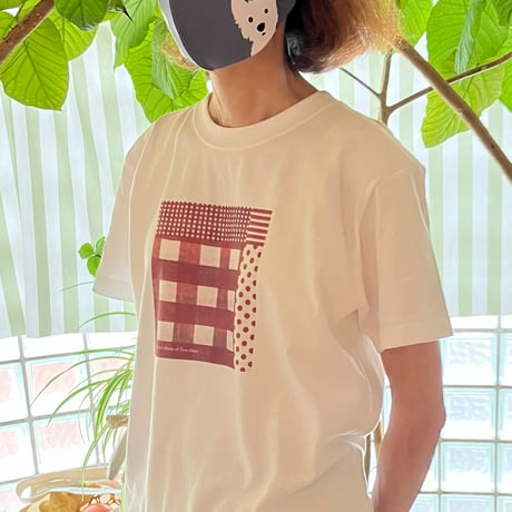8周年SALE ギンガムCheckアレンジ ハイクオリティTシャツ