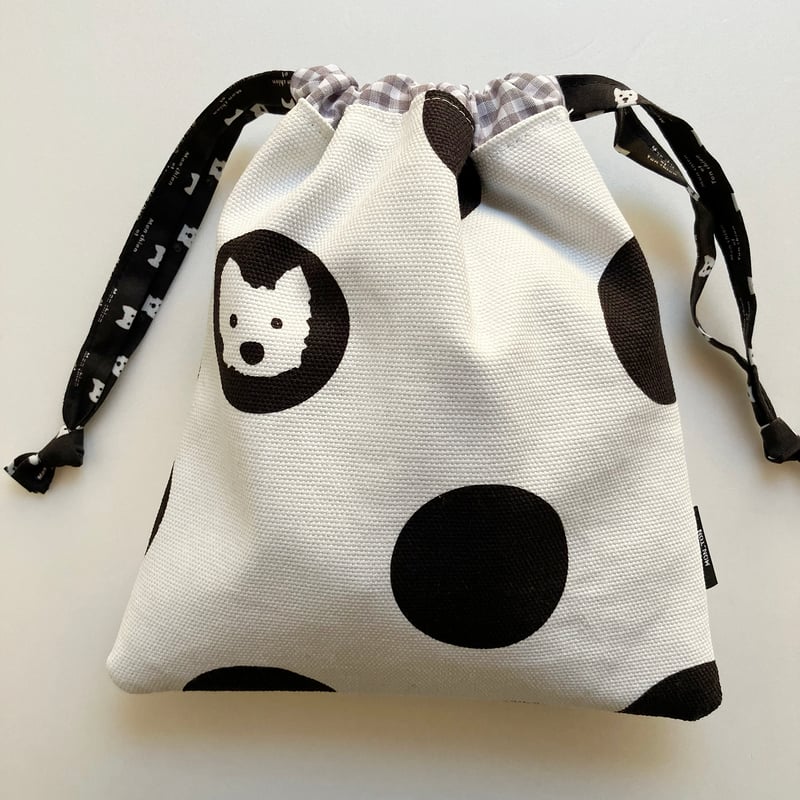 モントン オリジナル巾着袋-22-25-104 | MON_TON /Mon chien e