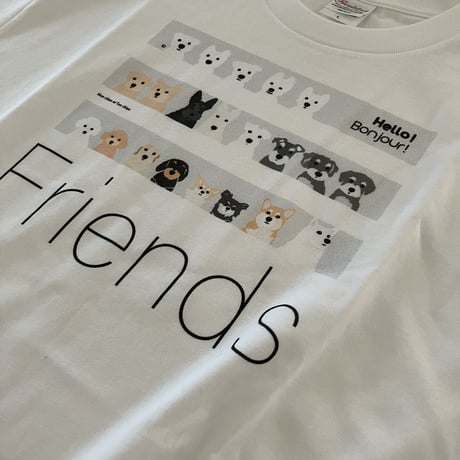 「Friends」Tシャツ