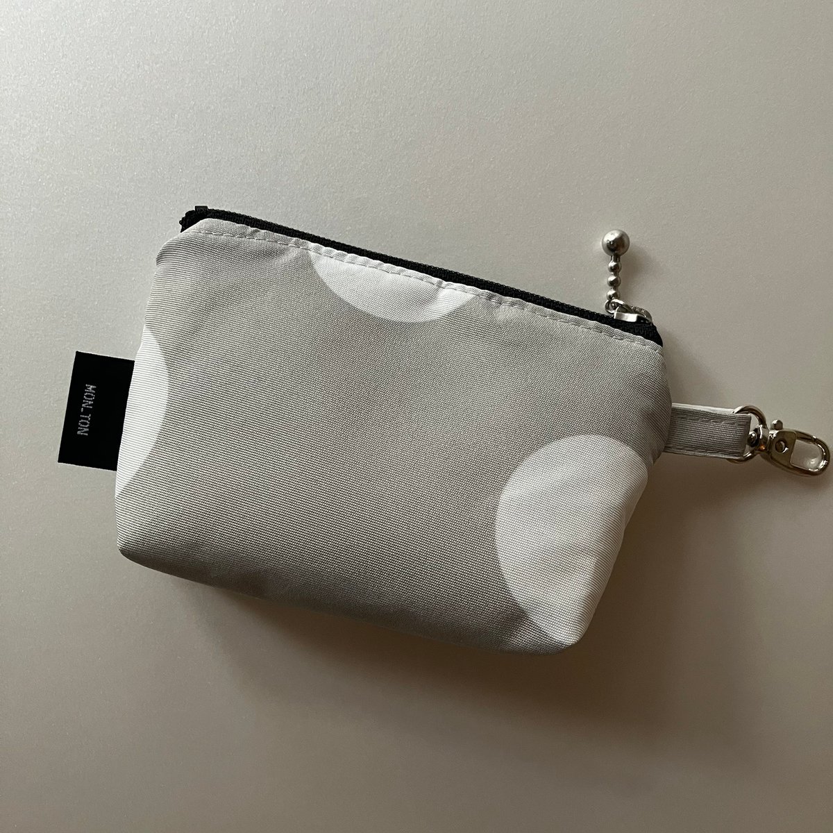 ファスナーポーチ♡昭和レトロ オシャレワンちゃん 水色 16cmファスナー他7点 ファスナーポーチ♡昭和レトロ オシャレワンちゃん 水色 16cm