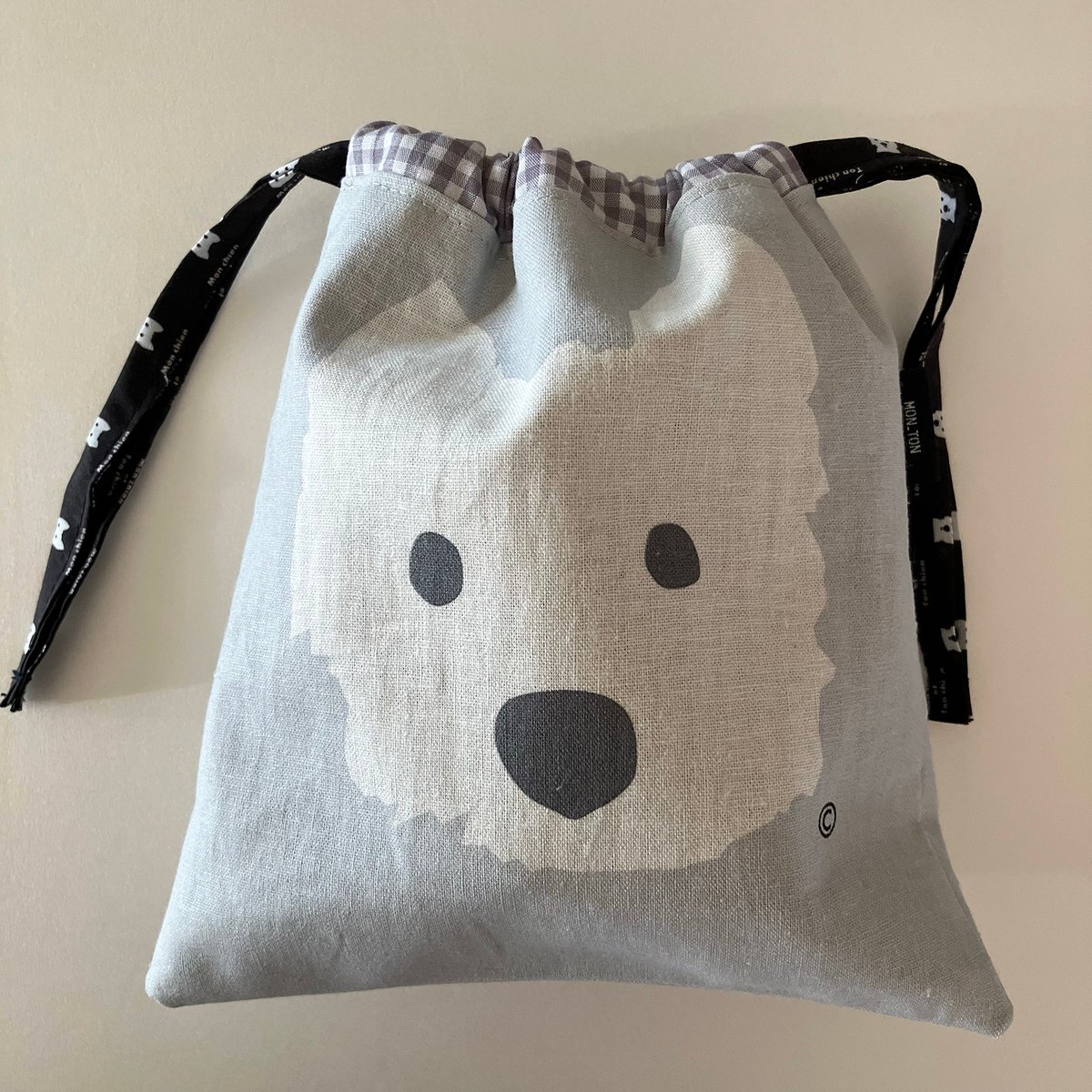 25&27 MAY様両面巾着 柄合わせが楽しい！2枚の生地で出来る巾着袋Pattern matching