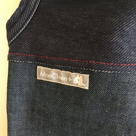 MonChien+オリジナルワンコ服  シンプルデニム