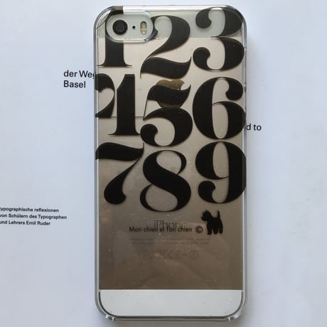 タイポグラフィ - スマホケースfor iPhone