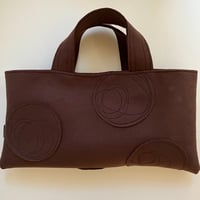MON_TONフェルトModeバッグ ココアBrown