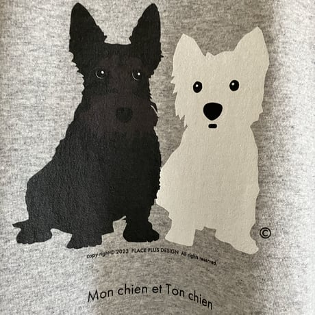 スコッチ＆ウェスティ 杢グレーTシャツ　52colors