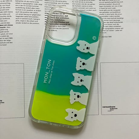 ネオンサンドソフトスマホケース for iPhone
