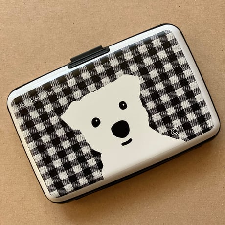 じゃばら式カードケース ギンガムチェック