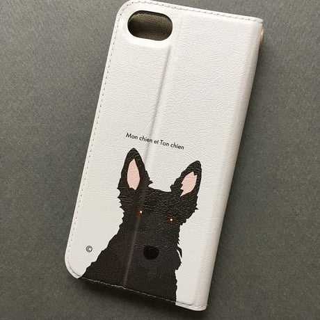ベルト無し フレンズ 手帳型iPhone -3色