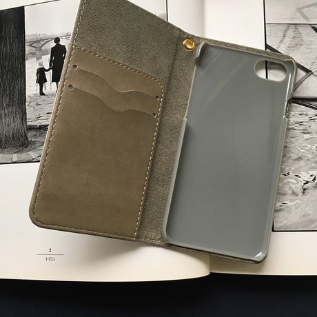 ベルト無し フレンズ 手帳型iPhone -3色