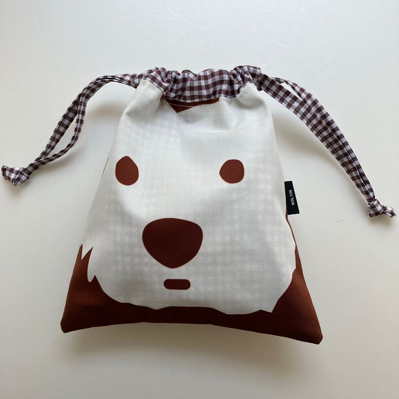 ギンガムチェックアレンジ2025 オリジナル巾着袋-87-107 | MON_TON /Mo