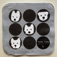 複数わんこ組み合わせ自由・ハンカチタオル | MON_TON /Mon chien et T