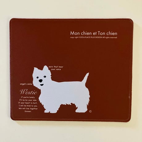 Westie マウスパッド
