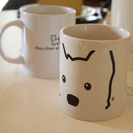 ウェスティ マグカップM　ホワイトのみ