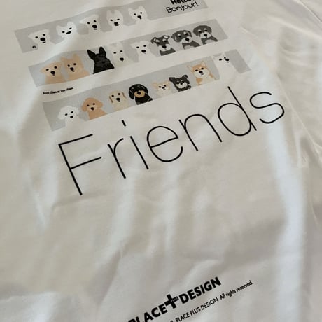 「Friends」Tシャツ
