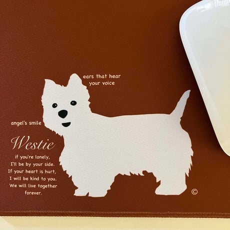 Westie マウスパッド