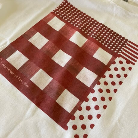 8周年SALE ギンガムCheckアレンジ ハイクオリティTシャツ