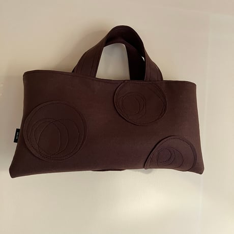 MON_TONフェルトModeバッグ ココアBrown