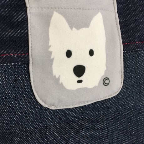 MonChien+オリジナルワンコ服  シンプルデニム
