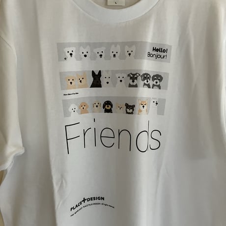 「Friends」Tシャツ