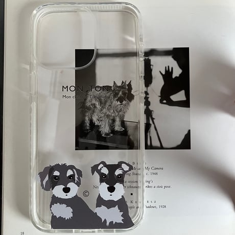 フレンズ2人/clearクッションバンパーケース for iPhone