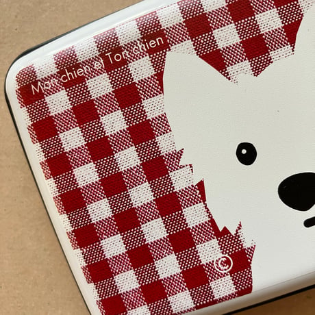 じゃばら式カードケース ギンガムチェック