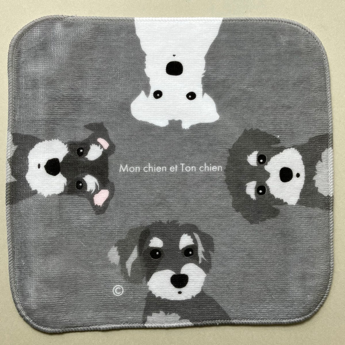 複数わんこ組み合わせ自由・ハンカチタオル | MON_TON /Mon chien et T