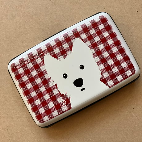 じゃばら式カードケース ギンガムチェック