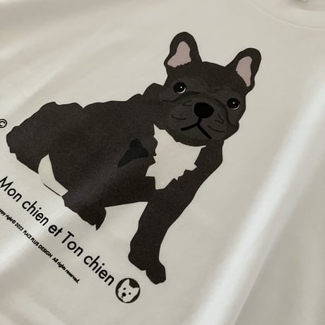 8周年SALE フレンズ　フレンチブルB-Tシャツ