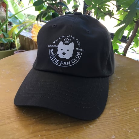 WESTIE FAN CLUB/コットンツイルローキャップ