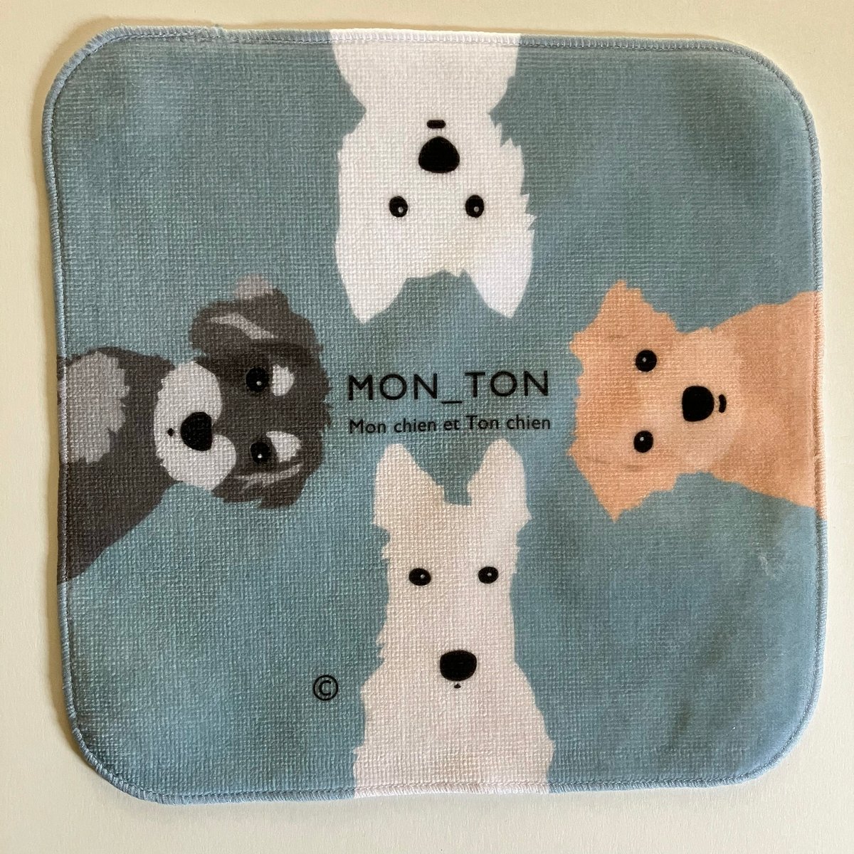 複数わんこ組み合わせ自由・ハンカチタオル | MON_TON /Mon chien et T