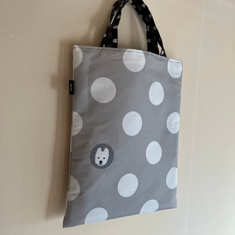 モントン ベーシックユニークpetit BagドットLghtGray-43