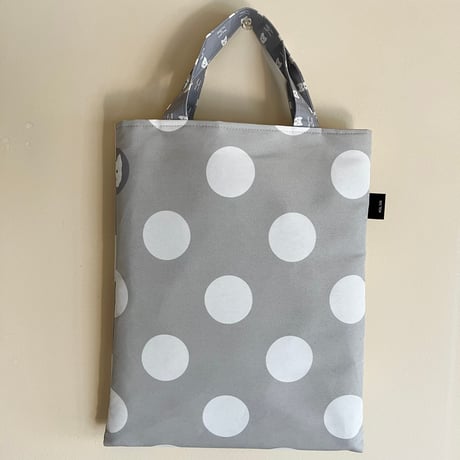 モントン ベーシックユニークpetit BagドットLghtGray-43