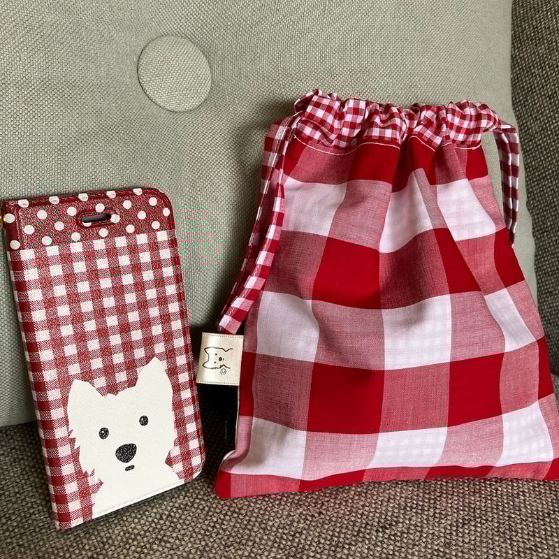 チェック柄巾着袋 楽天市場】チェック柄（巾着袋｜バッグ・ランドセル）：キッズ