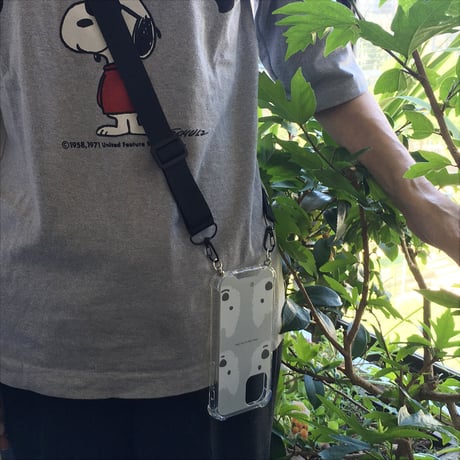 首かけ・斜めがけストラップ付きスマホケースfor iPhone