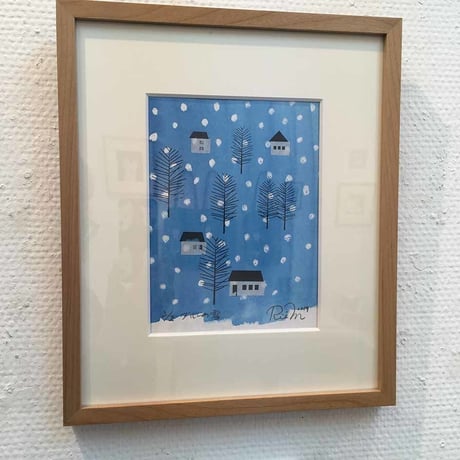 ブルーの雪