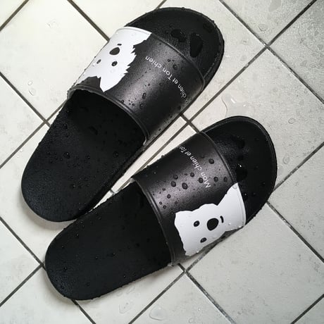 8周年SALE 白ワンコ2人の組み合わせ自由&定番ワンコ ウォーターサンダル　予約商品